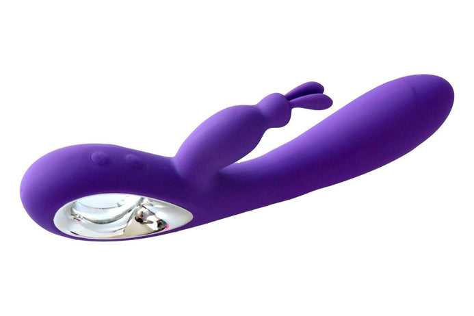 Vibrator Rabbit BELLA cu 36 moduri de vibratii si incarcare USB, flexibil, silentios, silicon premium, mov